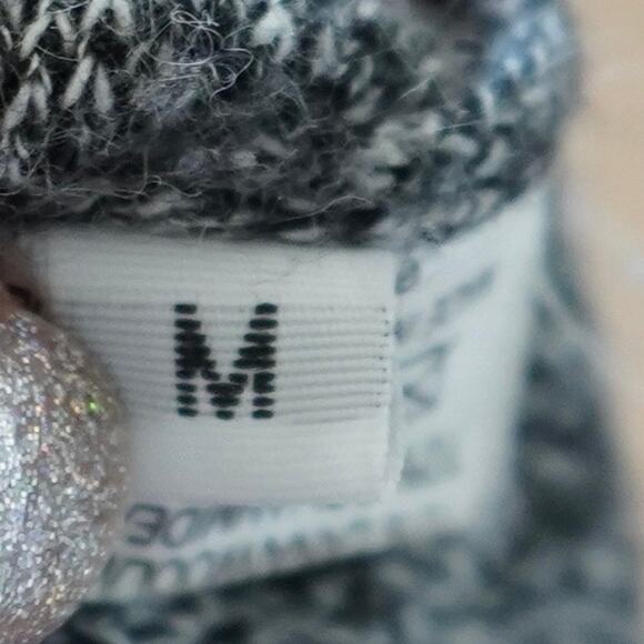 Alexander McQueenPullover Sweater Gray Womens SZ M Rabbit/Sable/Wool - Picture 6 of 7